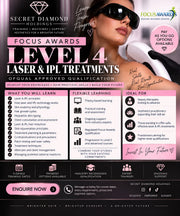 Focus Awards Level 4 Certificate in Laser & Intense Pulsed Light (IPL) Treatments